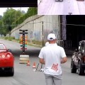 Drag racing în Moldova: Un VAZ 2121 Niva bate un Nissan GT-R